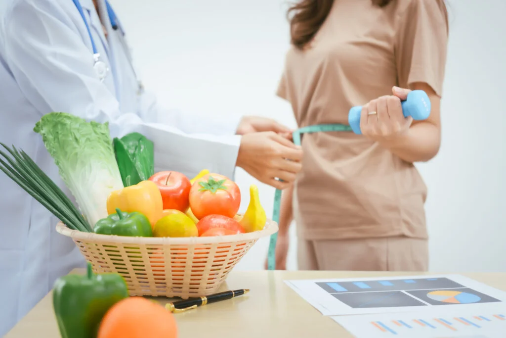 a young female nutritionist expert works at hospit 2025 06 15 05 26 57 utc