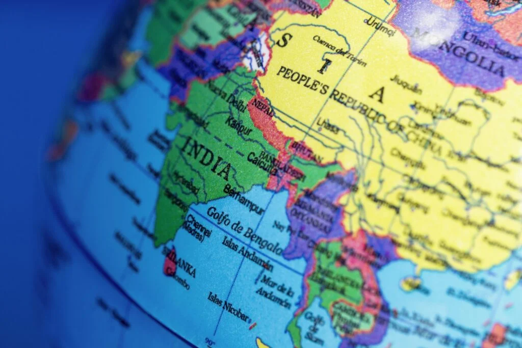 India Today: Stories Shaping the Nation close up earth globe