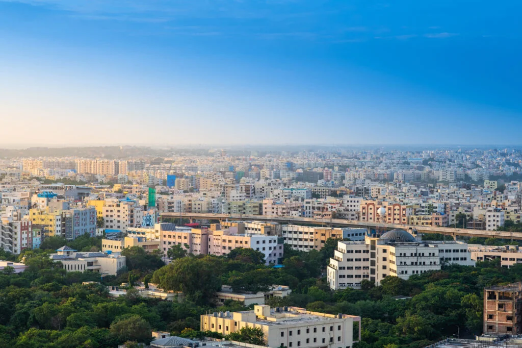 hyderabad city buildings and skyline in india 2026 01 05 05 47 28 utc